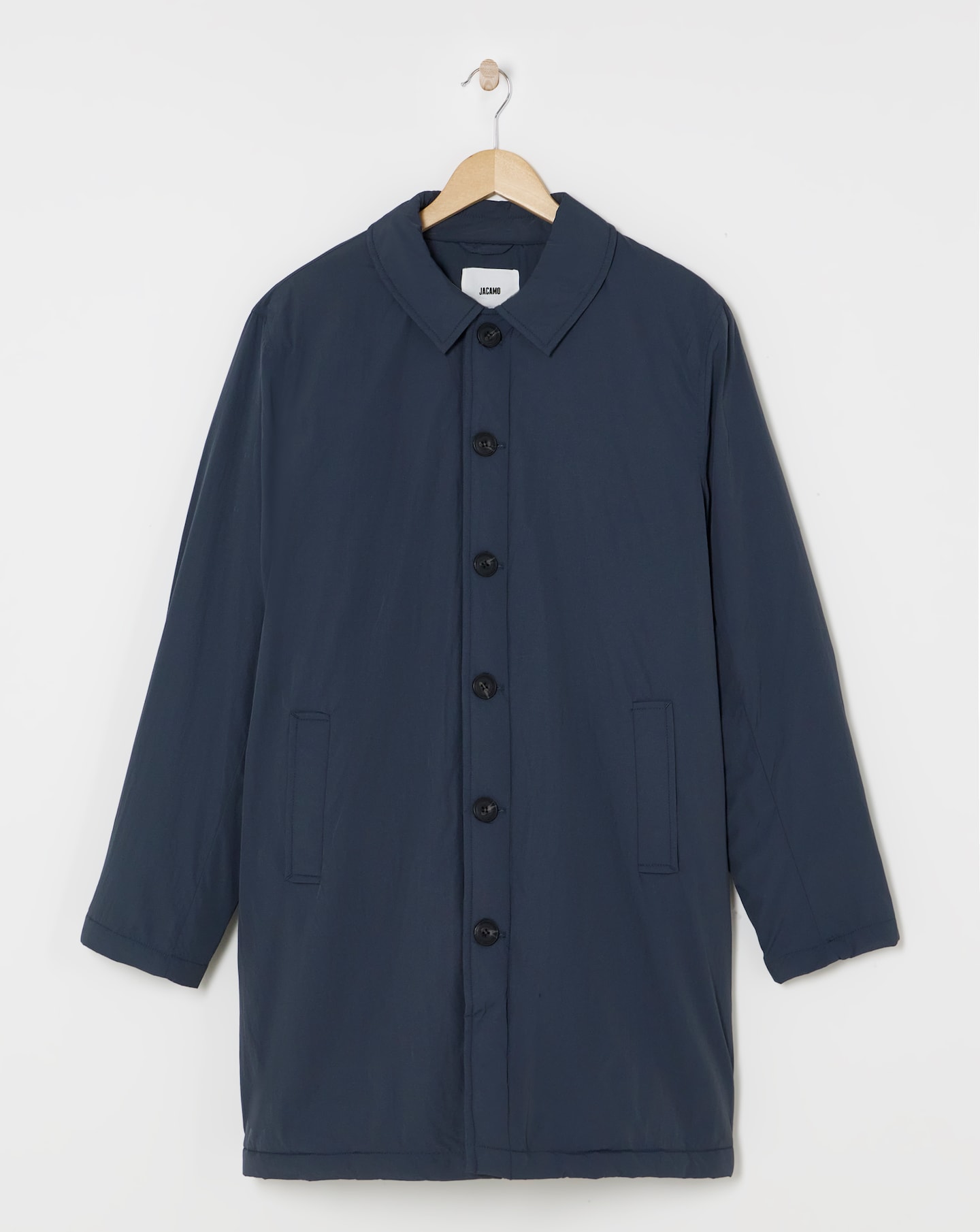 Navy Wadded Mac