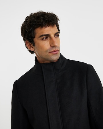 Funnel Neck Coat