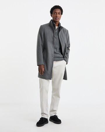 Funnel Neck Coat