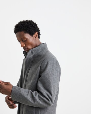 Funnel Neck Coat