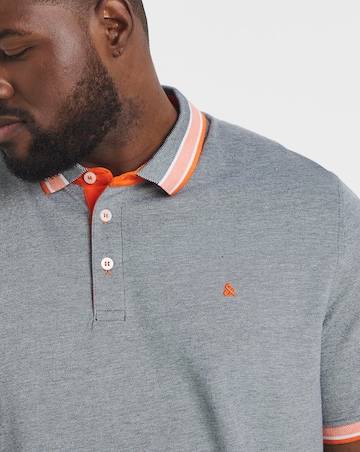Jack & Jones Premium Paulos Tipped Polo 2 Pack - Multi