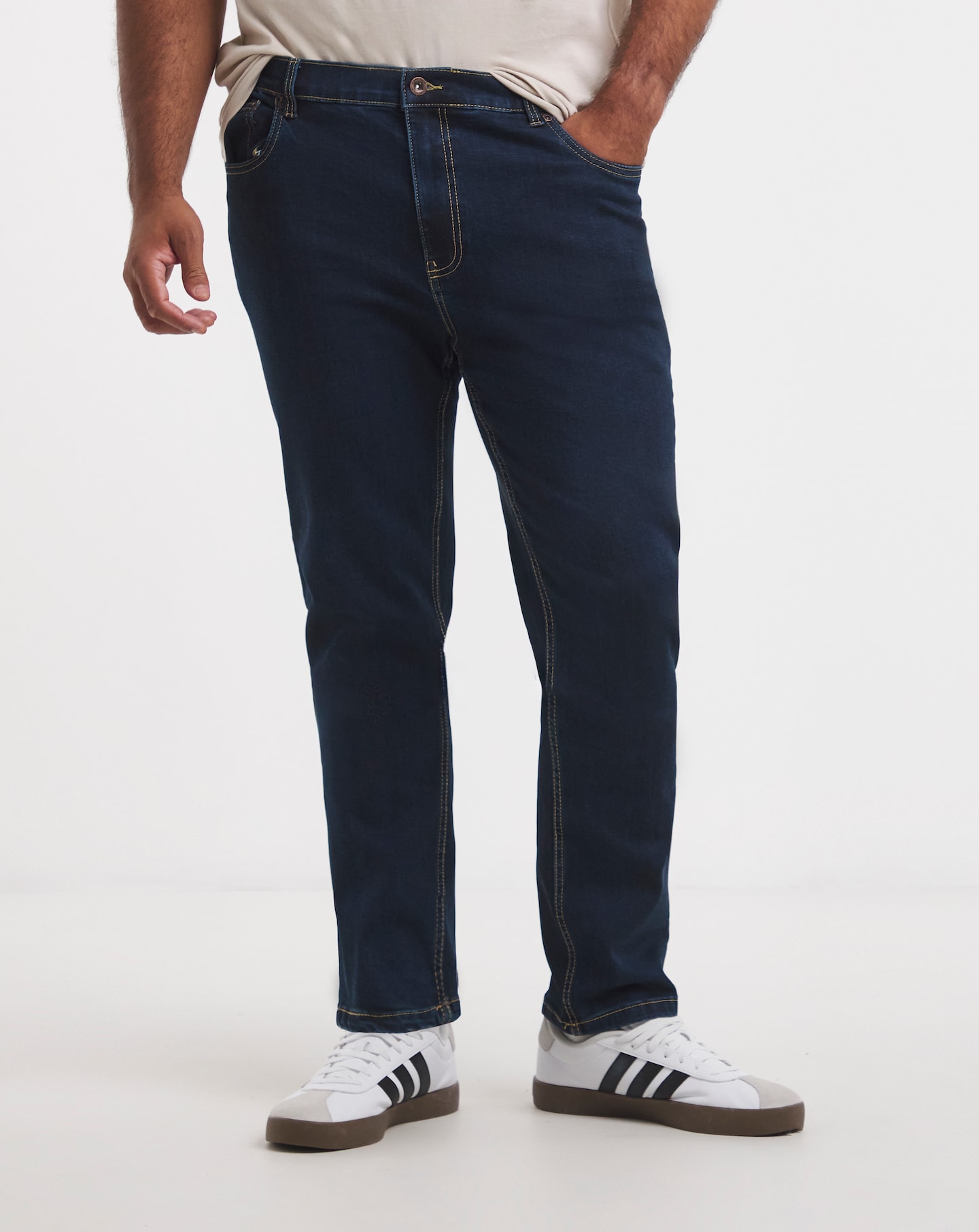 Slim Fit Stretch Jeans Rinsewash