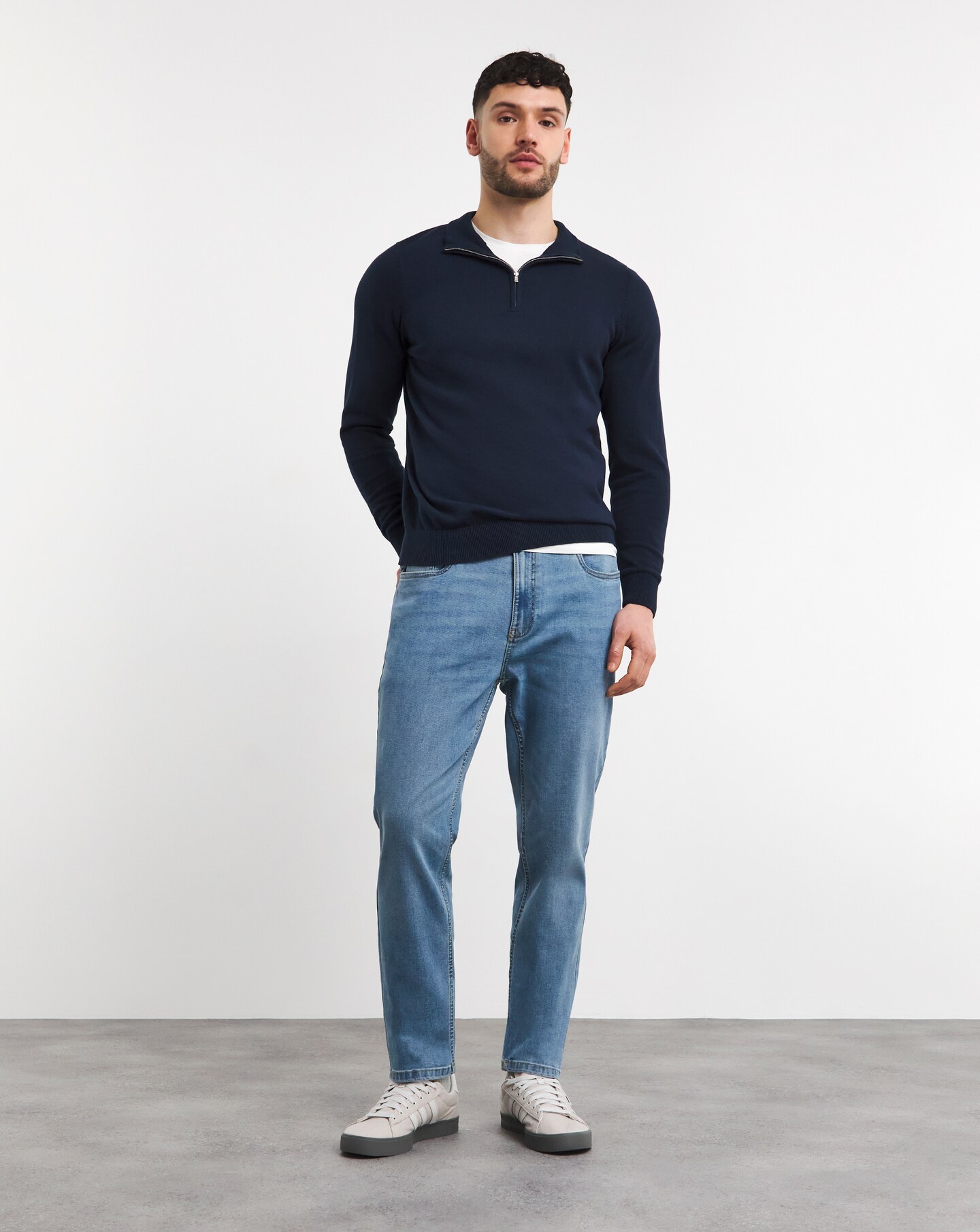Tapered Fit Stretch Jean Jacamo