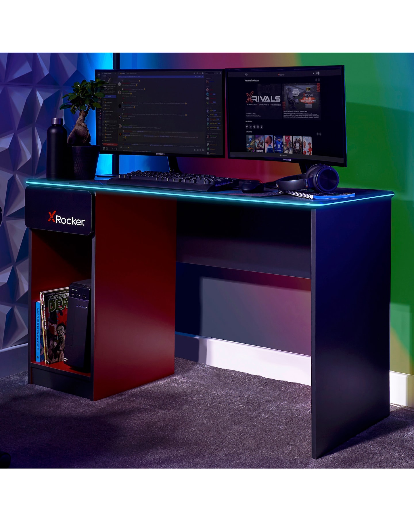 X Rocker Carbon-Tek Desk