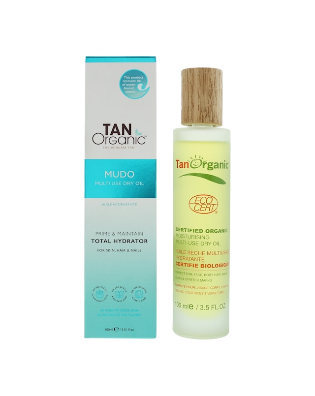 Tan Organic Multi Use Dry Oil