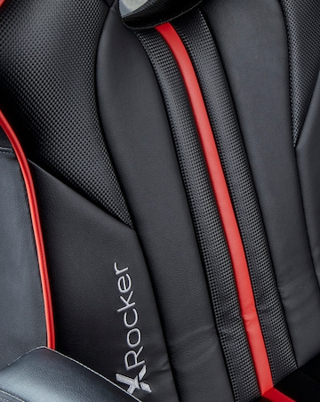 X Rocker Torque 2.1 Stereo Audio Gaming Chair with Vibration - Black / Red