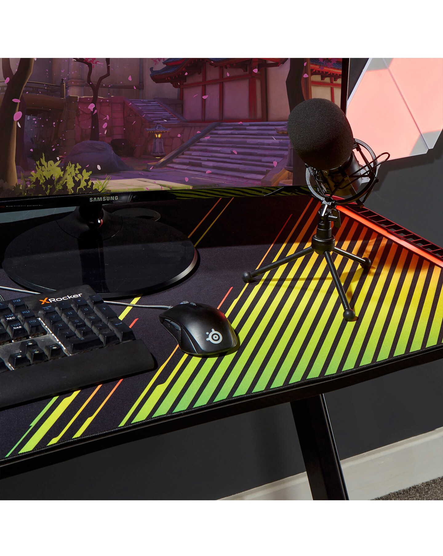X rocker jaguar sales esports gaming desk