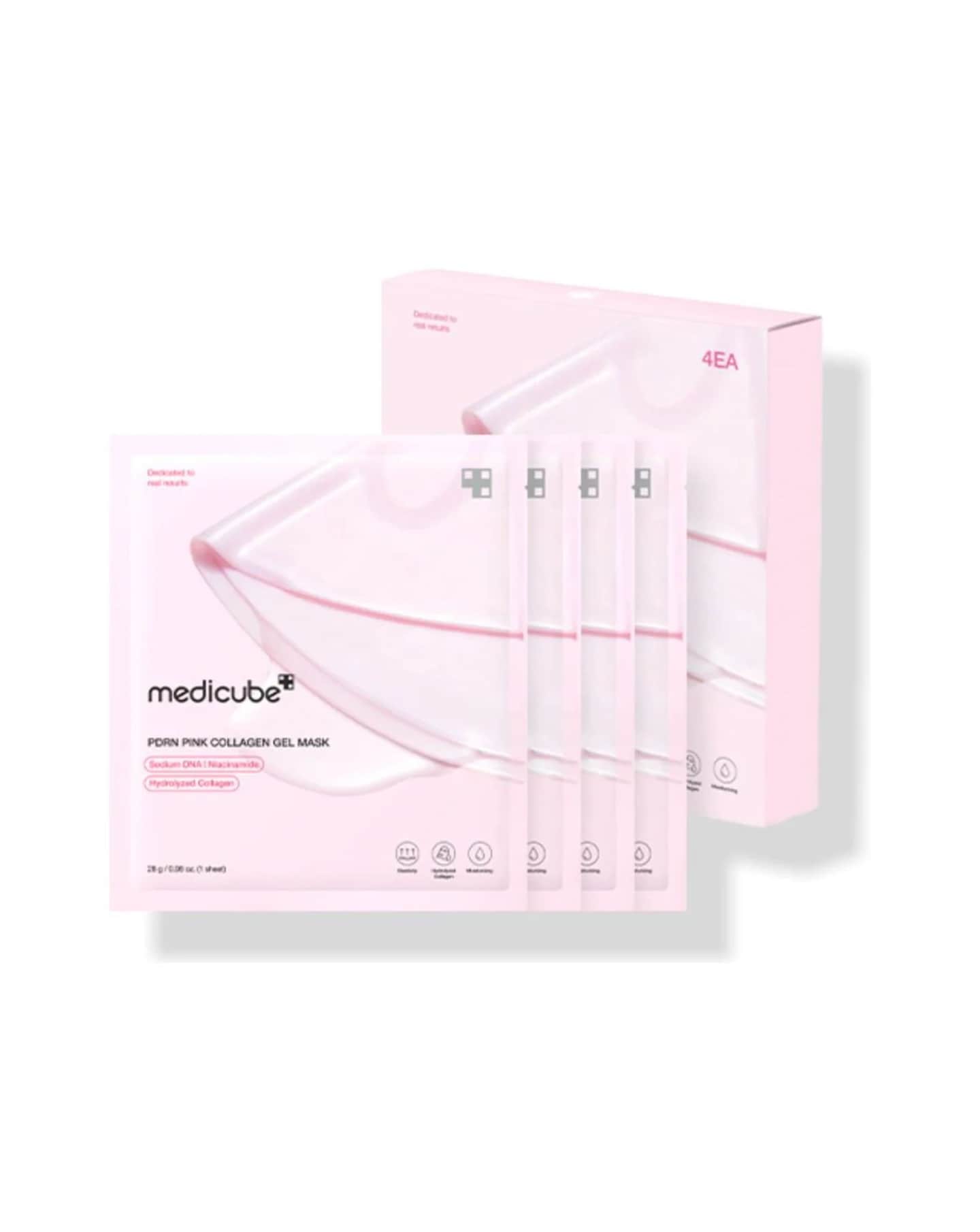 New In - Medicube PDRN Pink Collagen Gel Mask x4