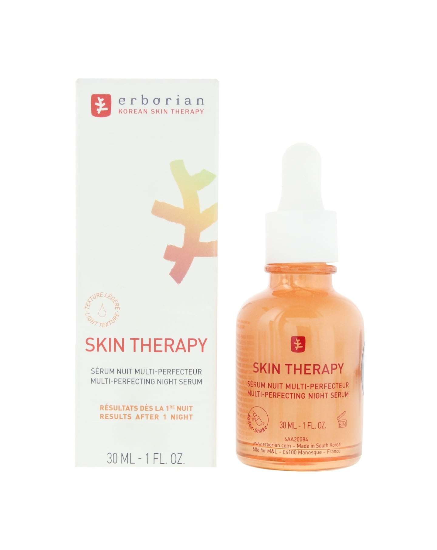 New In - ErborianSkinTherapyLightNightSerum30ml