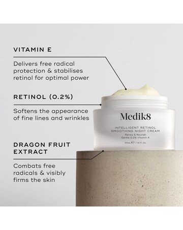 Medik8 Intelligent Retinol Smoothing Night Cream, 50ml