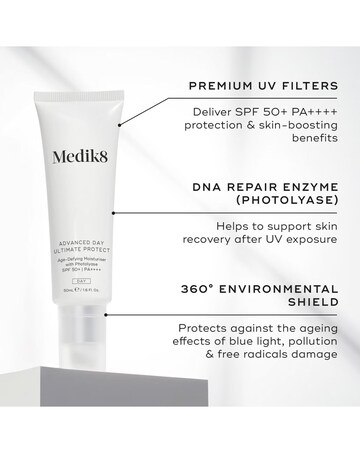 Medik8 Advanced Day Age-Defying Moisturiser with Photolyase SPF 50+ | PA++++