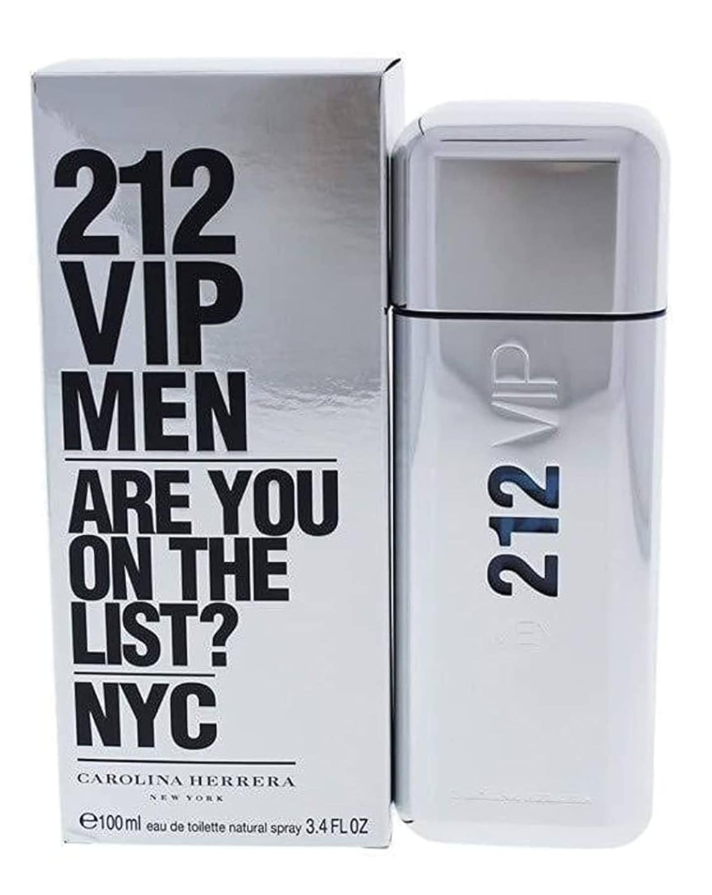New In - Carolina Herrera 212 VIP Mens EDT 100ml