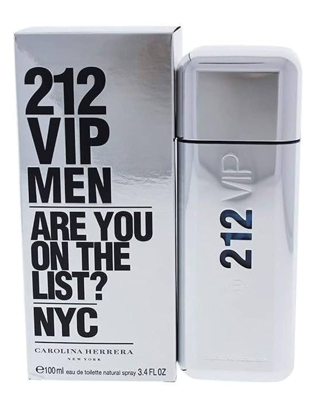 Carolina Herrera 100ml 212 VIP Men Eau De Toilette 100ml