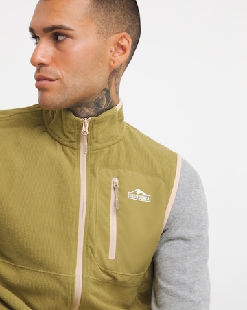 Snowdonia Textured Soft Mid Layer Gilet