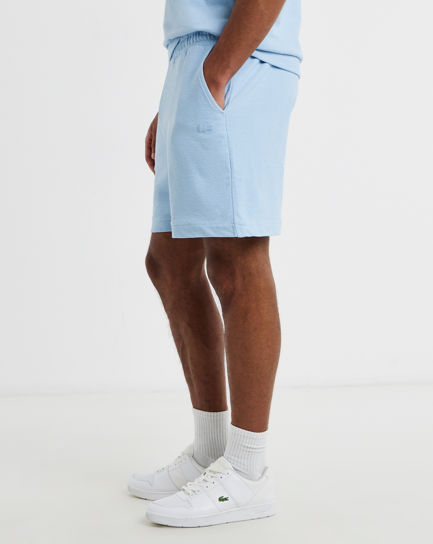 New In - Lacoste Textured Jersey Shorts