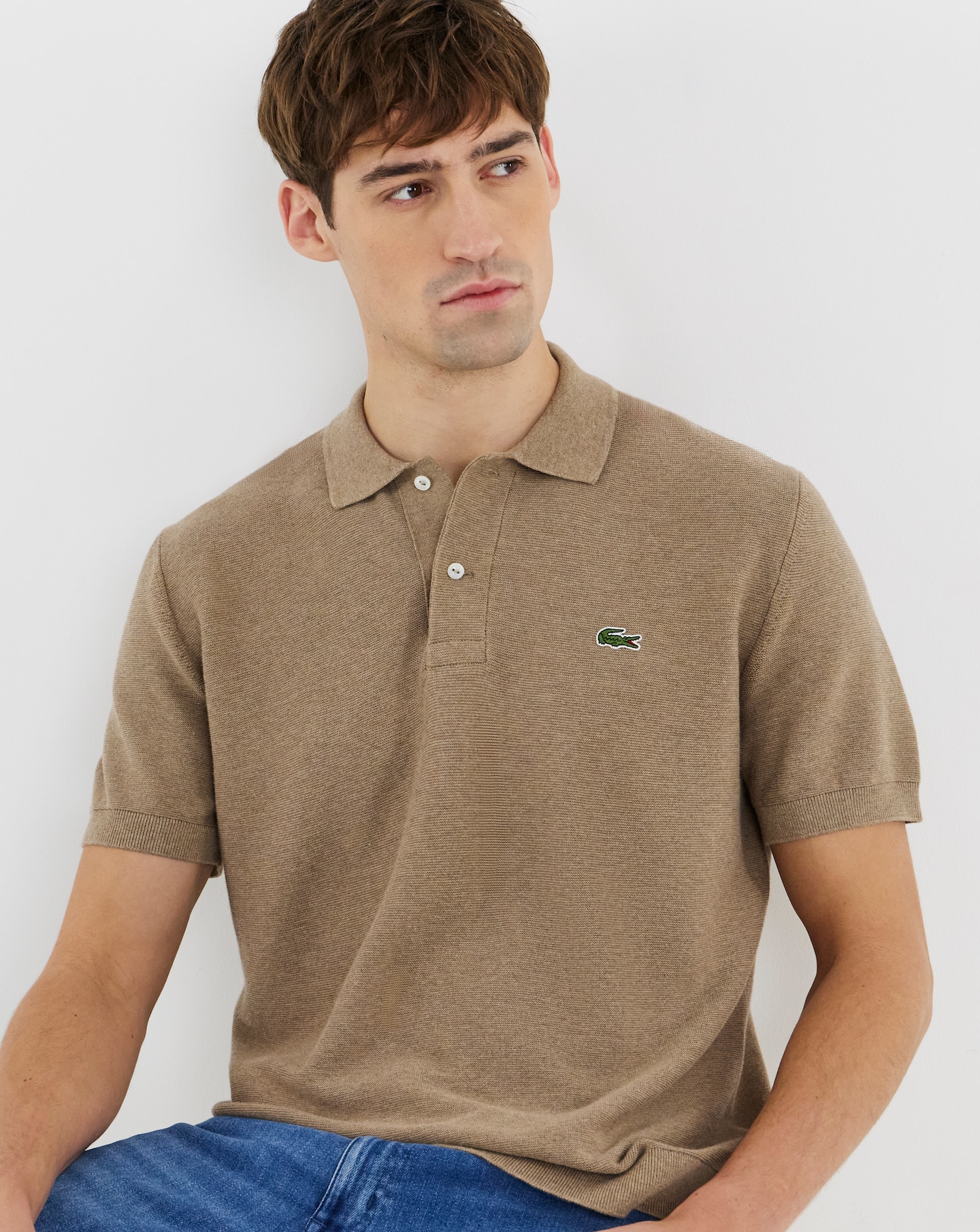 New In - Lacoste Short Sleeve Knitted Polo