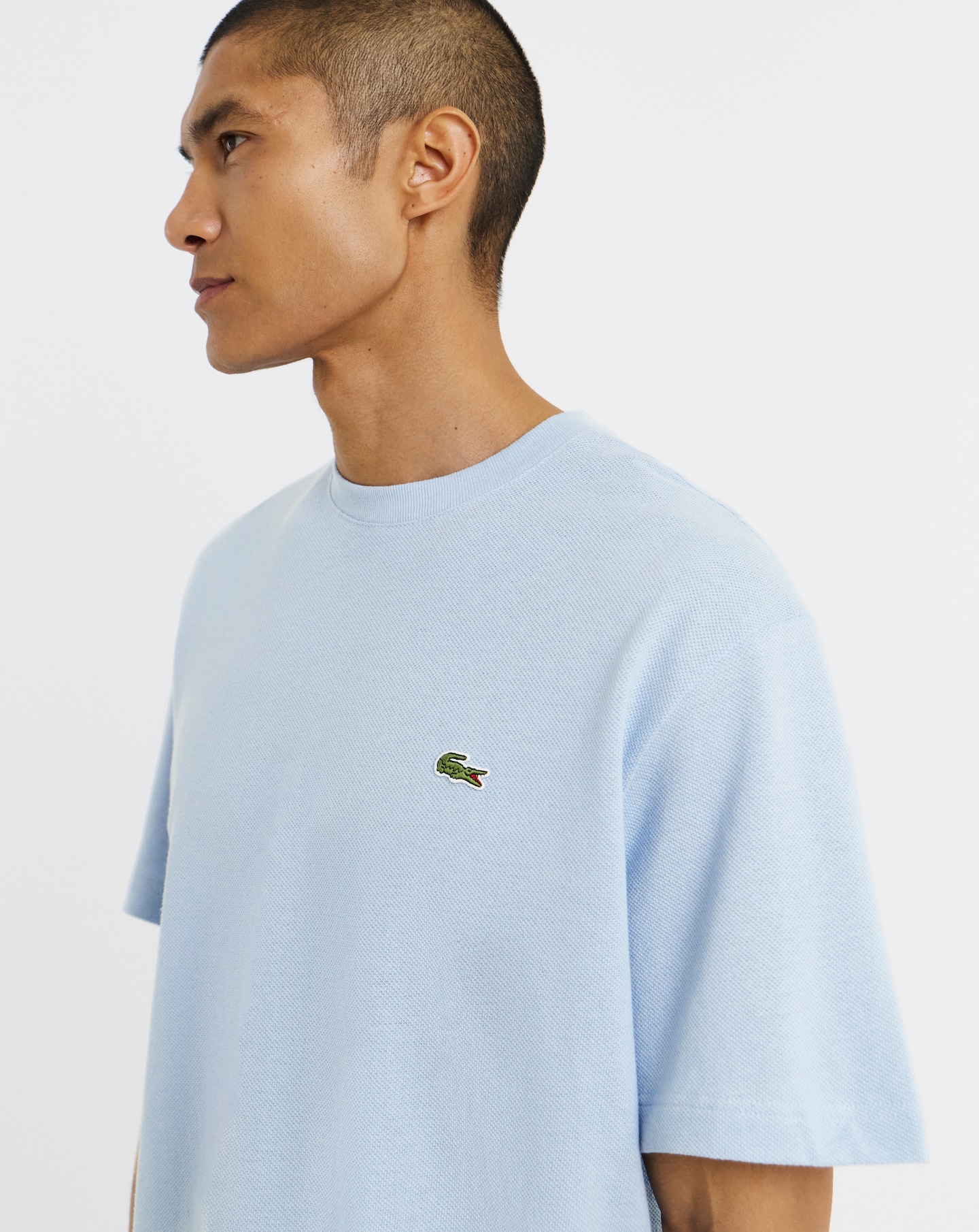 Lacoste Linen Blend Pique T-Shirt