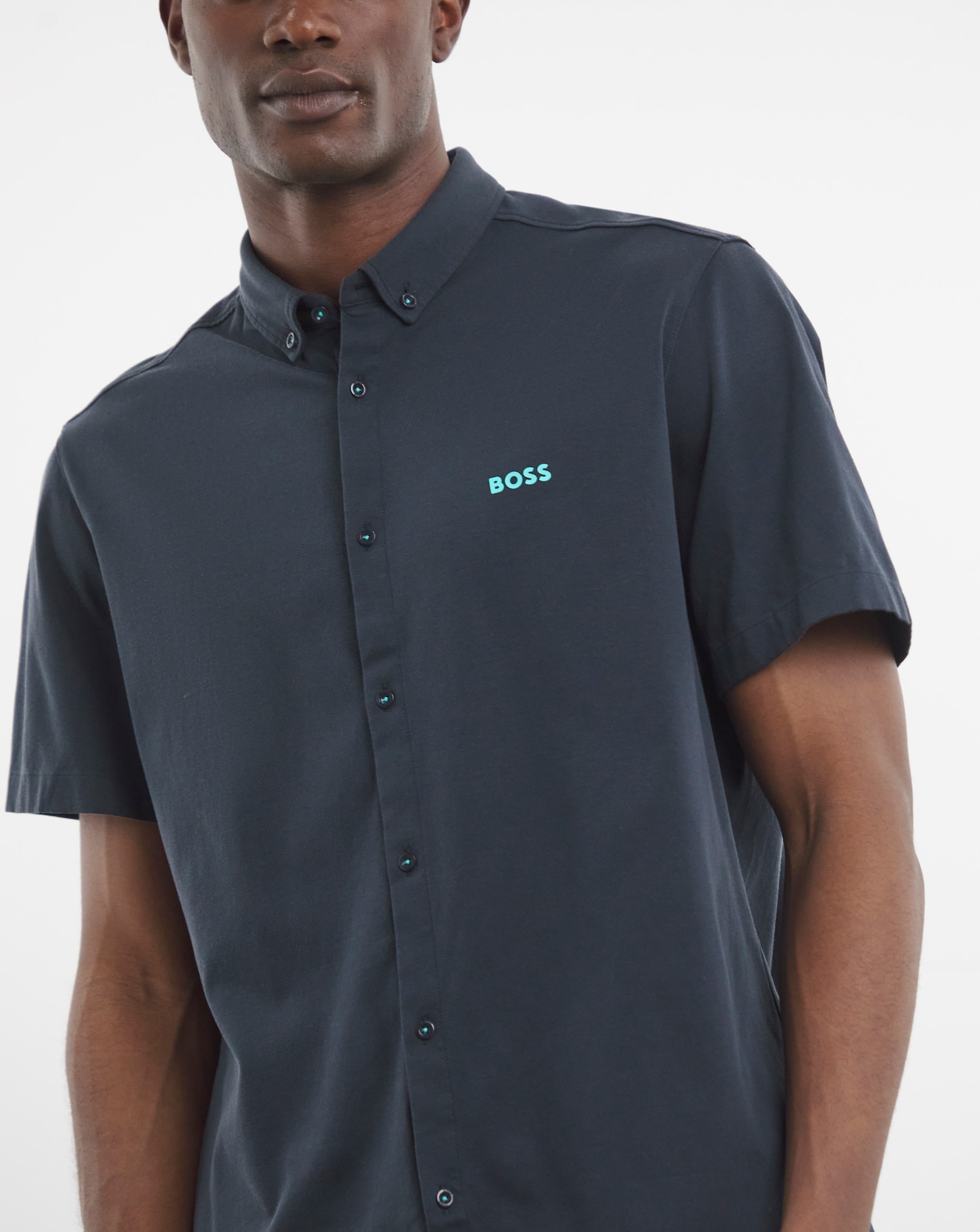 hugo boss black short sleeve shirt