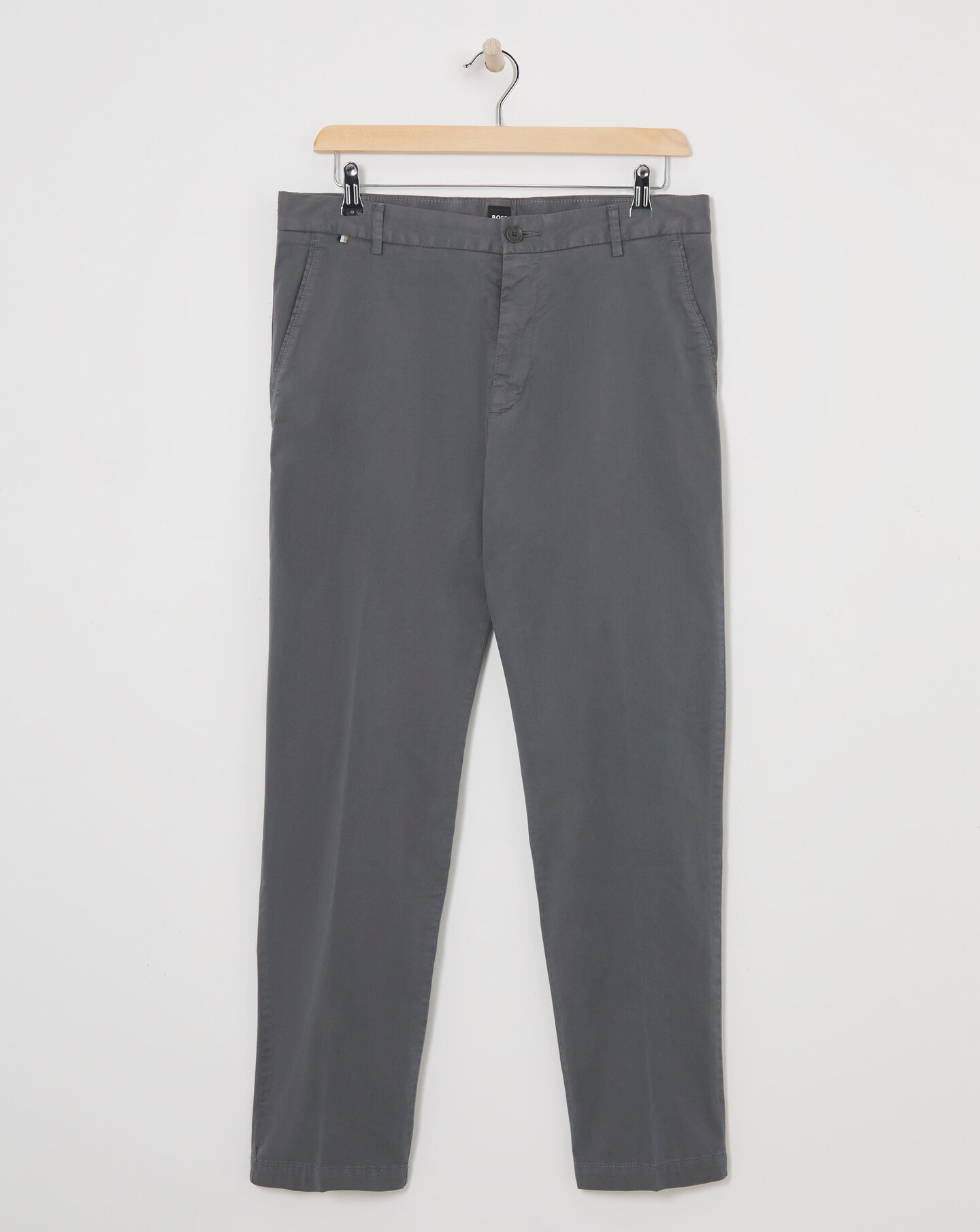 BOSS Classic Grey Chino Trouser Reg