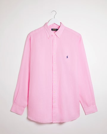 Polo Ralph Lauren Long Sleeve Pink Shirt