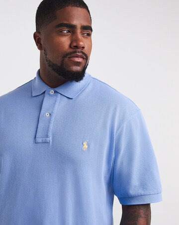 Classic blue polo shirt Clearance