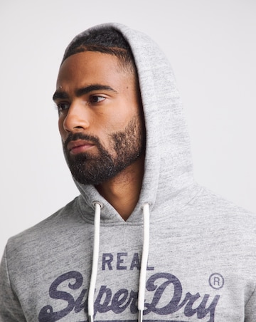 Superdry Vintage Logo Hoodie | Jacamo