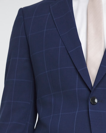 BOSS Slim Fit Check Suit Jacket