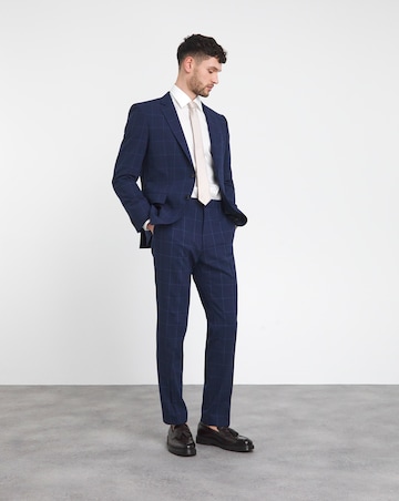 BOSS Slim Fit Check Suit Jacket