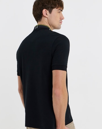 Lyle & Scott Tartan Collar Polo Shirt