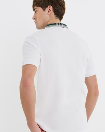 Lyle & Scott Tartan Collar Polo Shirt