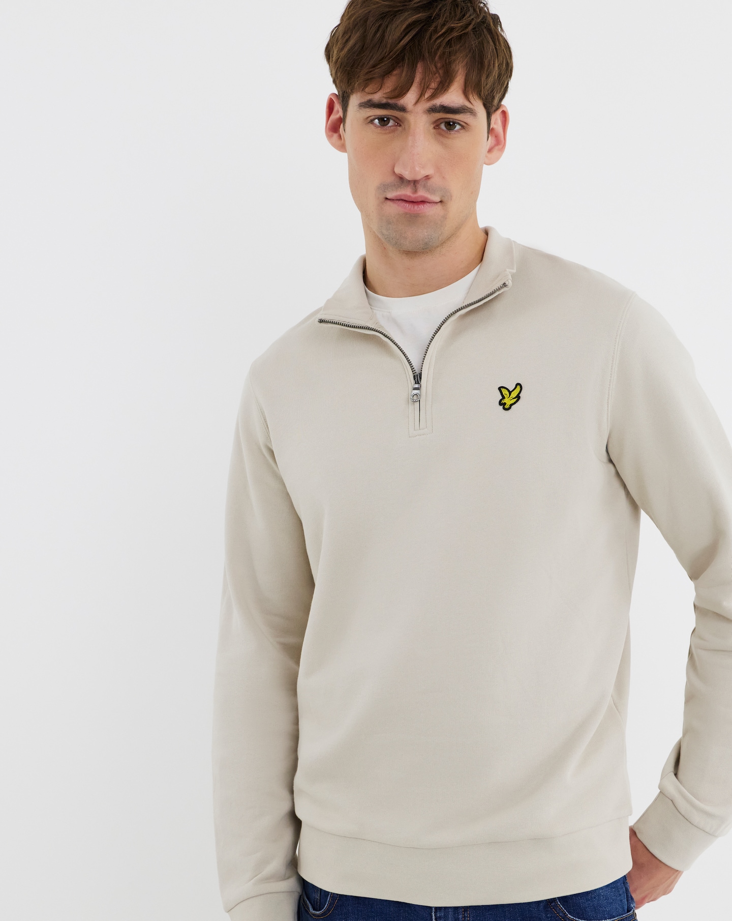 Lyle & Scott Loopback Quarter Zip Sweat