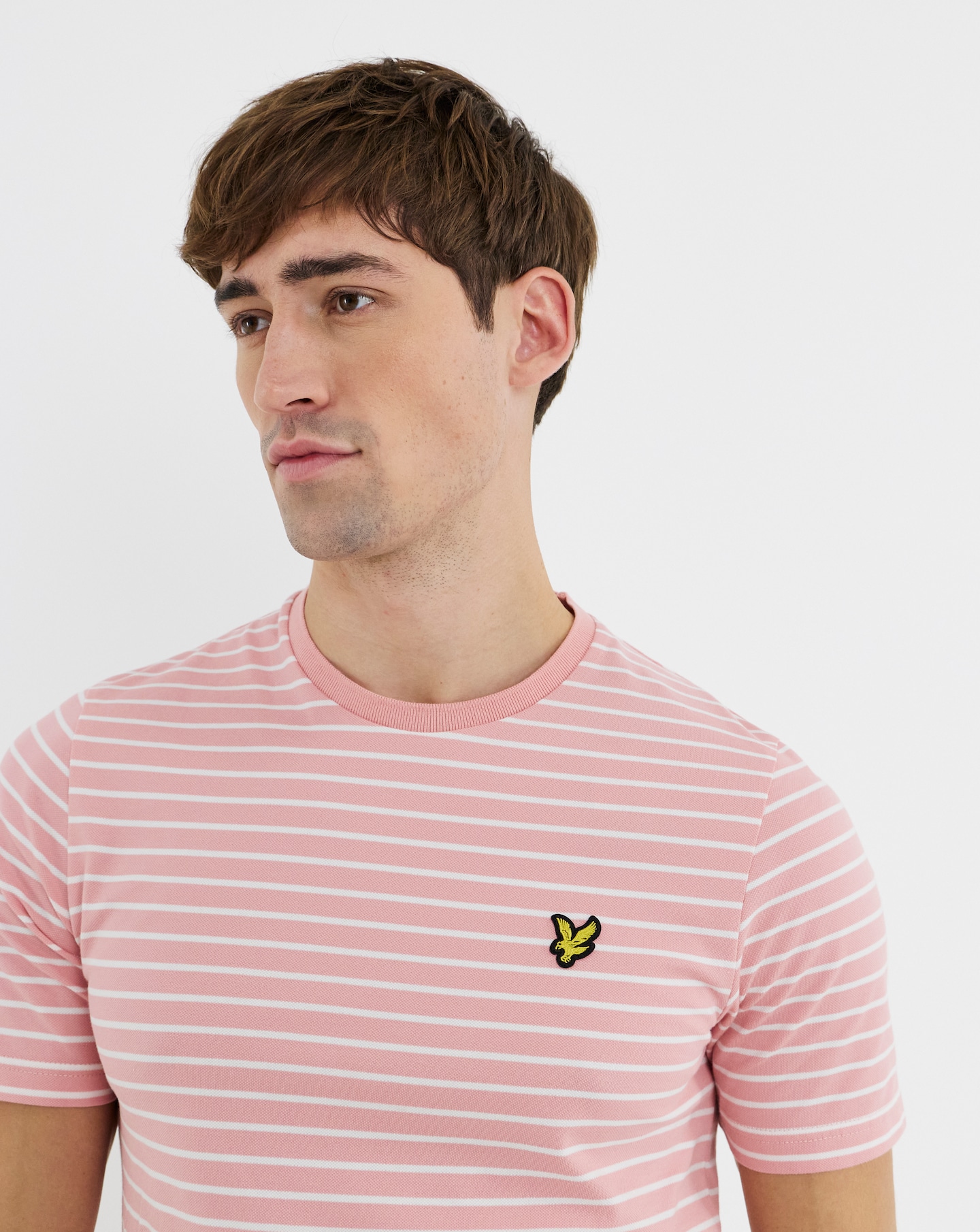New In - Lyle & Scott Pique Breton T-Shirt