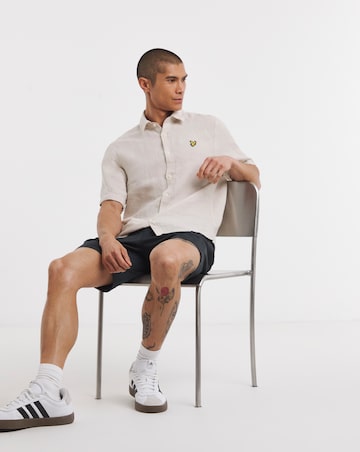 Lyle & Scott Linen Blend Shirt - Stone