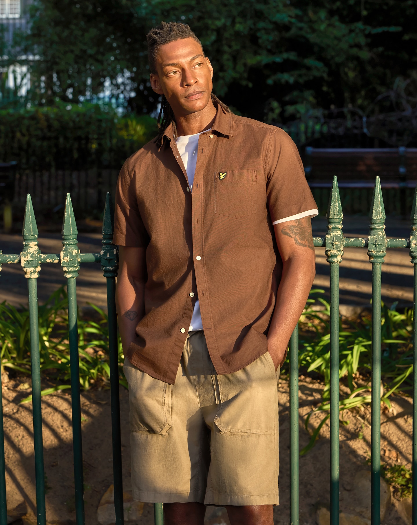 New In - Lyle & Scott Short Sleeve Oxford Shirt