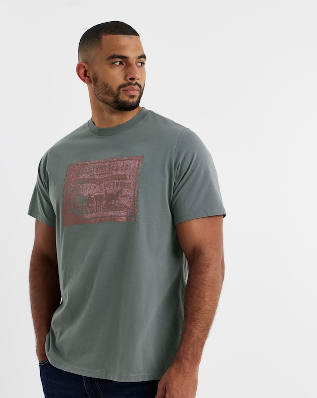Levi's Short Sleeve Graphic T-Shirt - Smoke