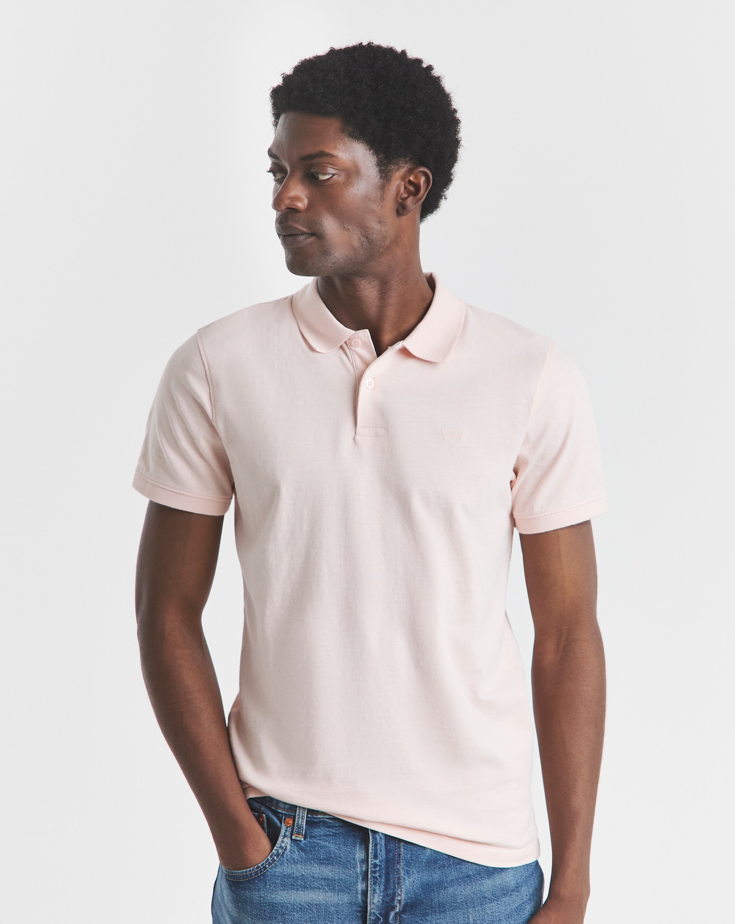 Levi's Short Sleeve Slim Housemark Polo