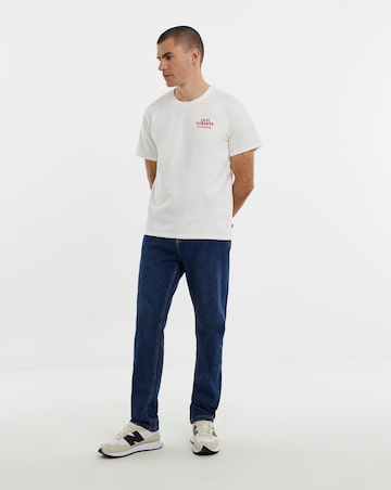 Levi's Short Sleeve Back Graphic Relaxed Fit T-Shirt - Ecru