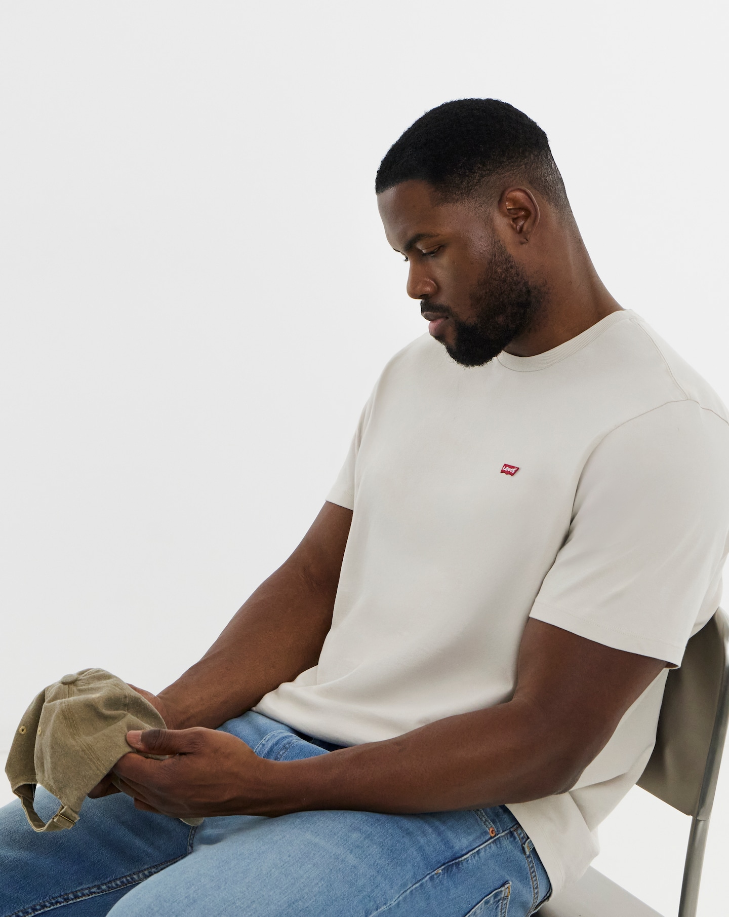 Levi's Housemark T-Shirt - Stone