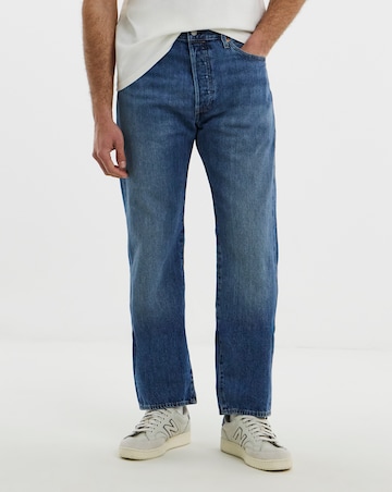 Levi's 501 Original Straight Fit Jean - Medium Indigo