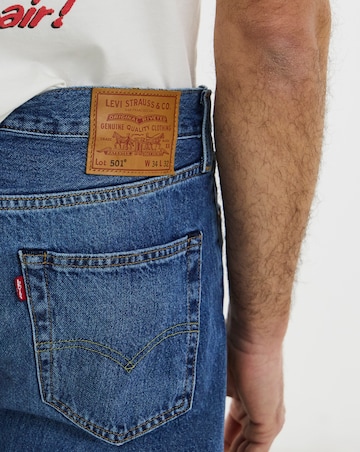 Levi's 501 Original Straight Fit Jean - Medium Indigo