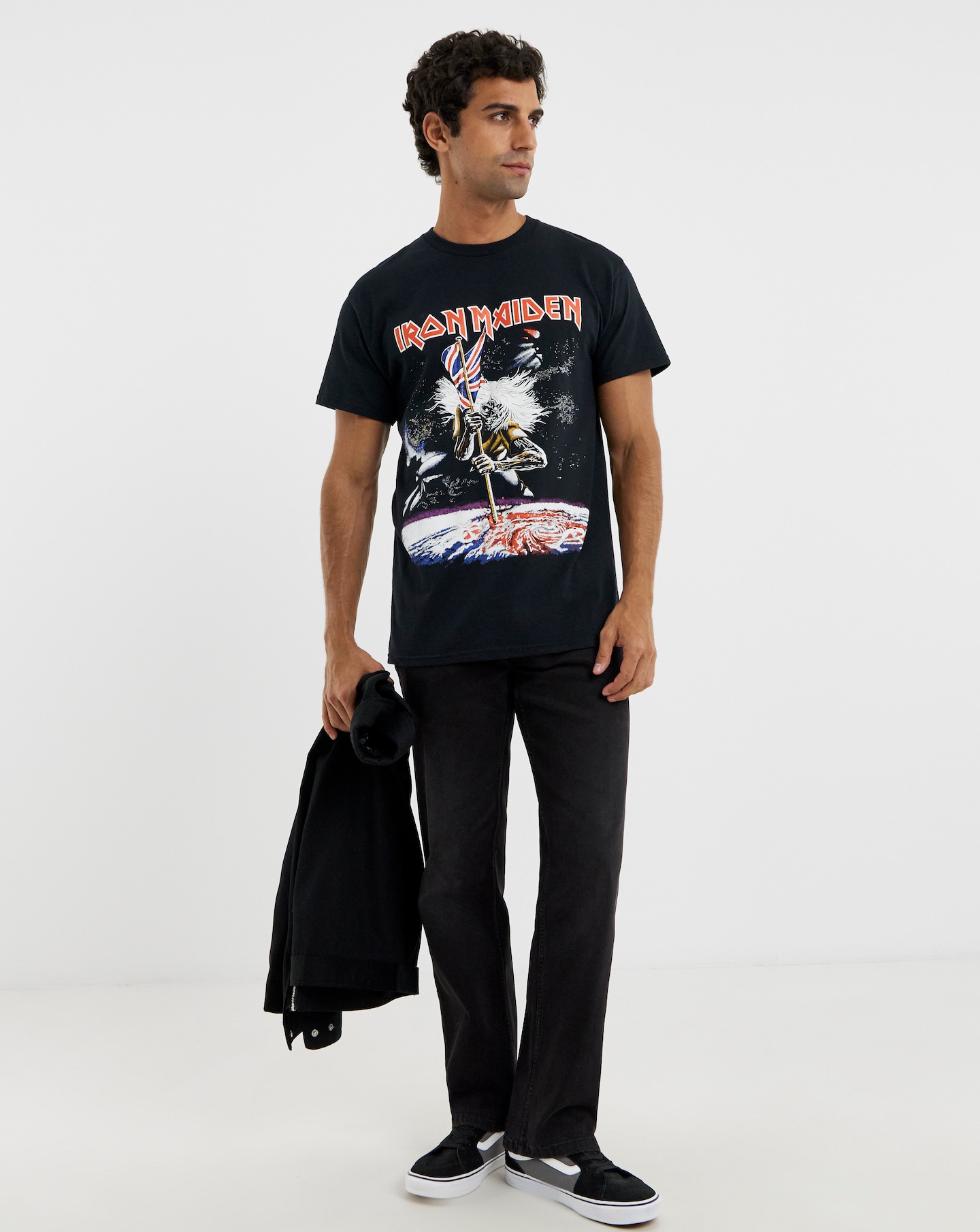 Iron Maiden Graphic Band T-Shirt - Black