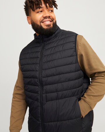 Jack & Jones State Packable Puffer Gilet - Black