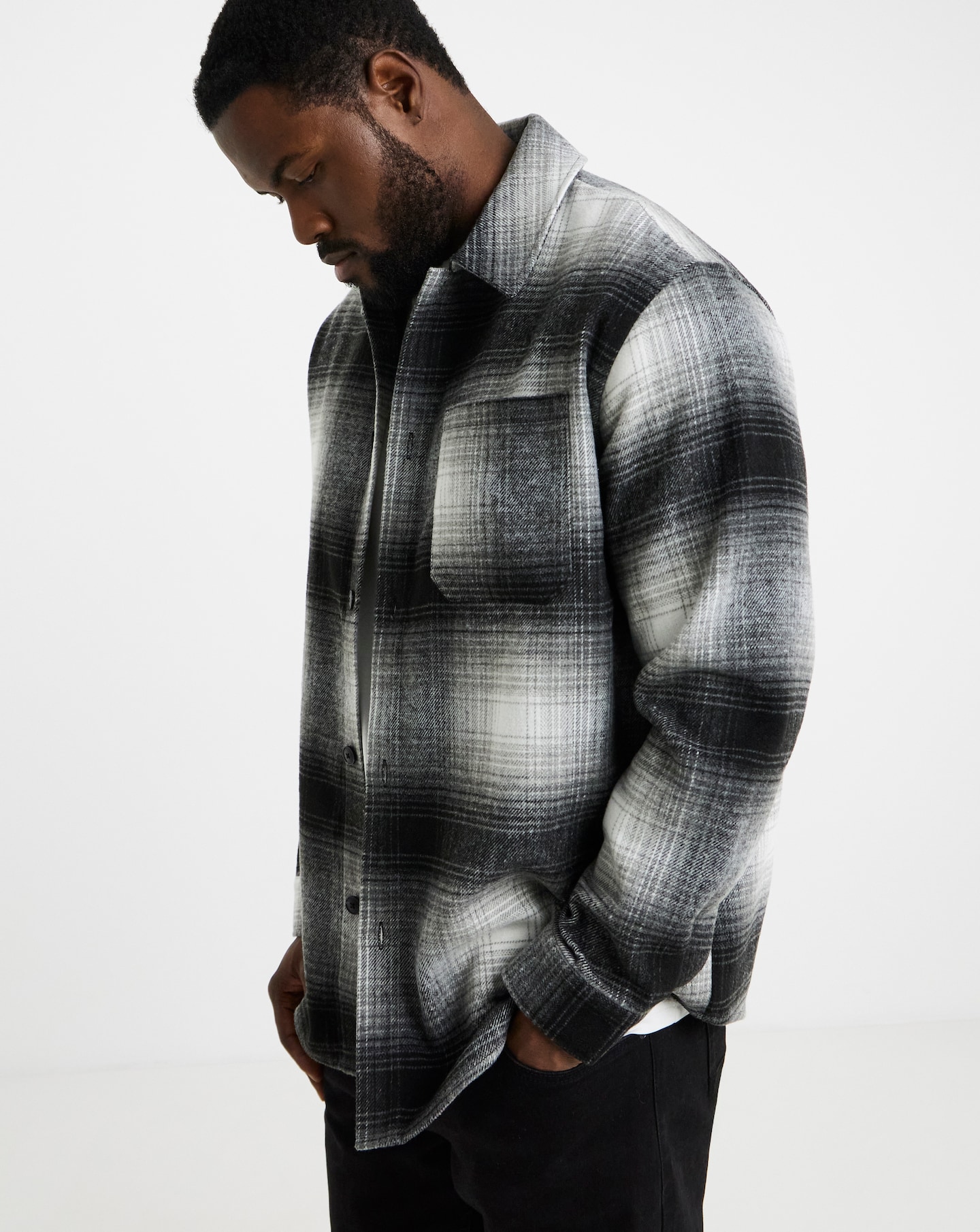 New In - Jack & Jones Zac Overshirt - Black