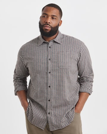 Jack & Jones James Check Shirt - Navy