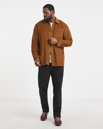 Jack & Jones Corduroy Overshirt - Brown