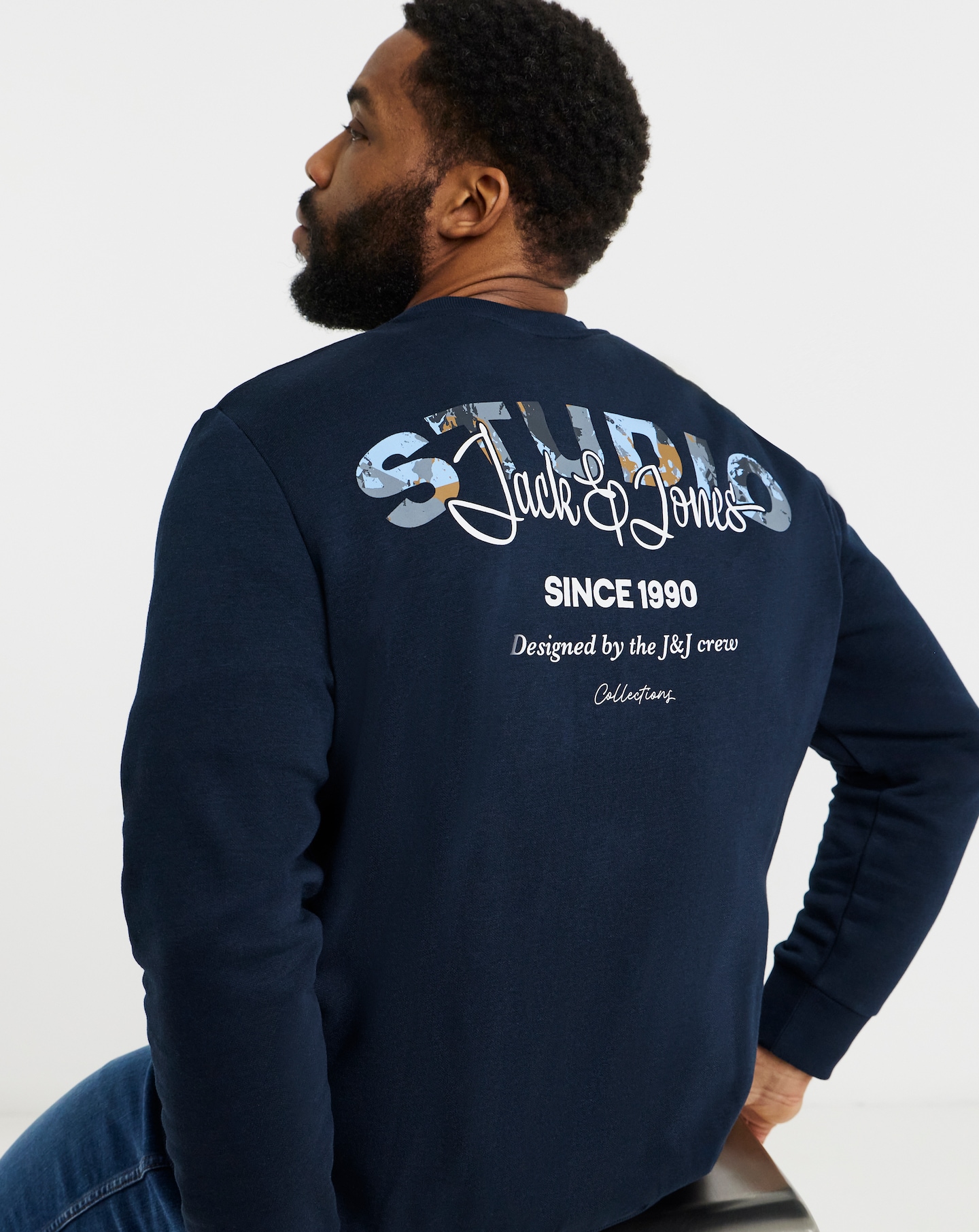 Jack & Jones Yuki Sweat - Sky Captain