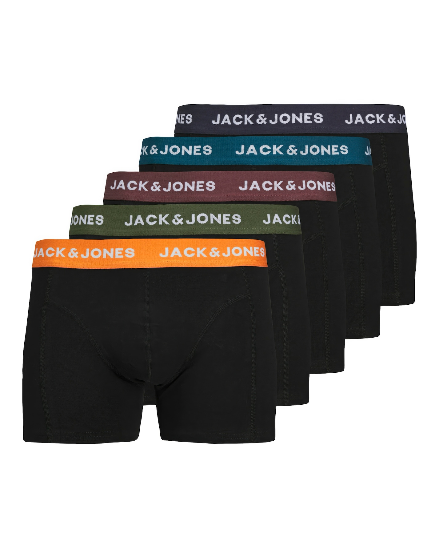 Jack & Jones Oliver Trunks 5 Pack - Mult