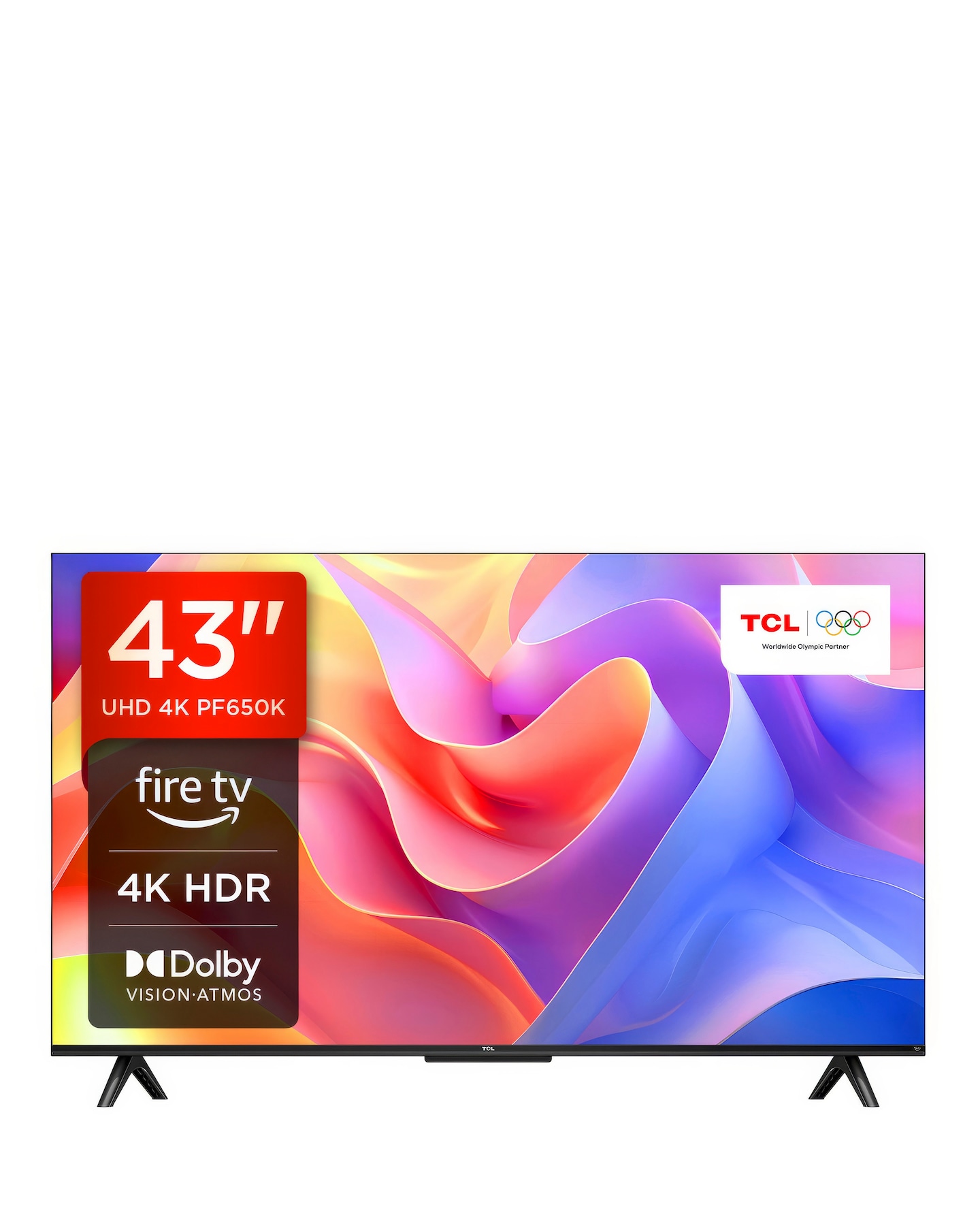 TCL 43In 43PF650K LED 4K HDR PRO TV