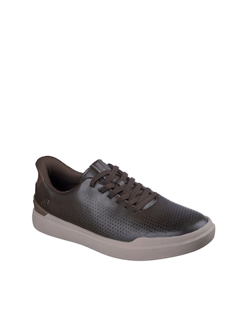 Skechers Slip-ins Owen Connell Trainer - Brown