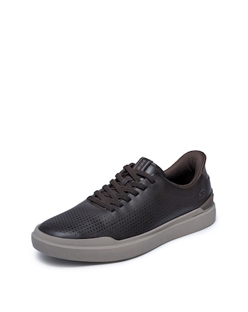 Skechers Slip-ins Owen Connell Trainer - Brown